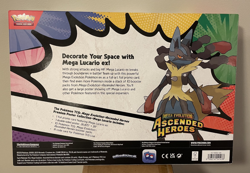 Pokemon TCG Ascended Heroes Mega Lucario Premium Poster Collection SEALED✅ - Image 2