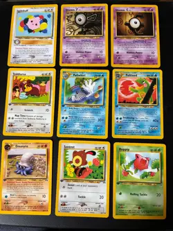 Pokemon Neo Discovery, Lot 9 Cards, 1st Edition, Vintage LP - Image 1