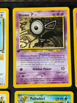 Pokemon Neo Discovery, Lot 9 Cards, 1st Edition, Vintage LP - Image 4