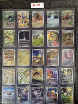 Pokemon card bundle, collection of 92 cards, illustration rare, SIR, promo. - Image 5
