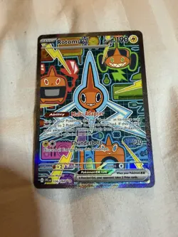 Pokemon Cards Rotom ex 126/094 Phantasmal Flames Special Illustration Rare NM *1 - Image 1