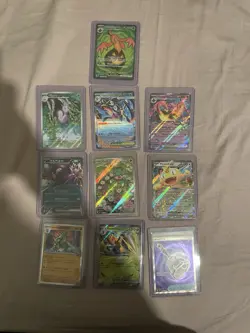 Pokemon Cards Bundle Includes Full Art Promo Ex All Mint Condition - Image 1