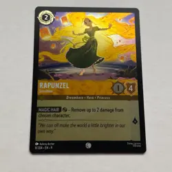 Rapunzel 8/204 Disney Lorcana Fabled Common Cold Foil Card NM - Image 1