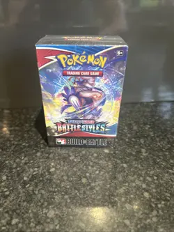 Pokemon TCG Sword & Shield Battle Styles Build & Battle Box 4 Packs 23 Cards - Image 1