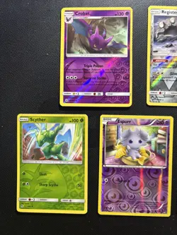 Pokemon TCG older holo rare Cards Bundle x5 - mint - Image 3