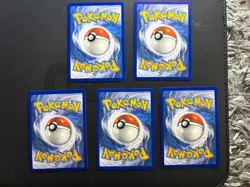 Pokemon TCG older holo rare Cards Bundle x5 - mint - Image 4