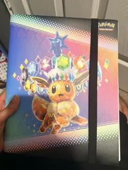 Pokemon TCG Prismatic Evolutions Binder New No Cards - Image 1