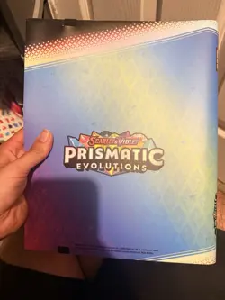 Pokemon TCG Prismatic Evolutions Binder New No Cards - Image 2