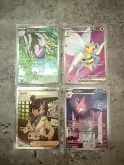 Pokemon TCG - Chaos Rising Illustration Rare Bundle 4X cards - NM - Image 1