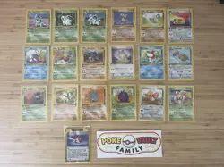 1999 French Pokemon Card Lot 17 Cards Base Set Vintage WOTC Mixed Rares NM - Image 1