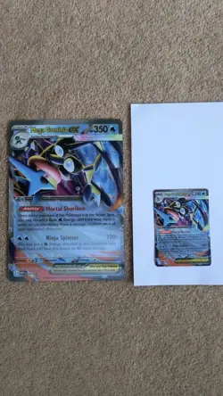 Pokemon TCG Black Star Promo Mega Greninja EX MEP081 Standard & Jumbo Cards NM - Image 1