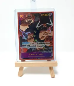 One Piece Card Game Kaido & Linlin OP08-119 V.2 AA Alternate Art Englisch NM - Image 1