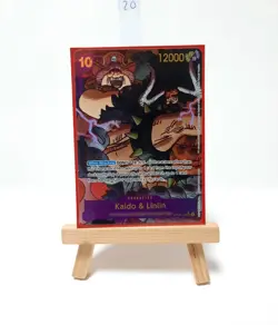 One Piece Card Game Kaido & Linlin OP08-119 V.2 AA Alternate Art Englisch NM - Image 2