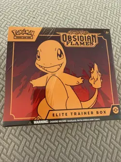 Obsidian Flames Elite Trainer Box Sealed ETB Pokemon Charmander - Image 1