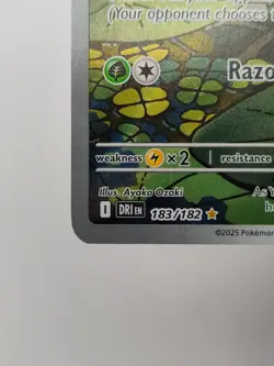 Pokemon TCG- 2025 Yanma 183/182 IR Destined Rivals NM/M - Image 4