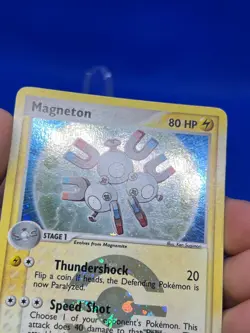 2004 Pokemon EX FireRed & LeafGreen Magneton 27/112 Reverse Holo Rare MP - Image 3