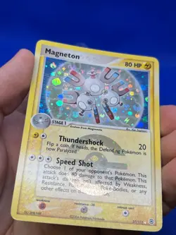 2004 Pokemon EX FireRed & LeafGreen Magneton 27/112 Reverse Holo Rare MP - Image 5