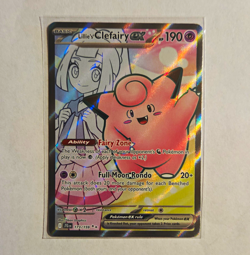 Lillie's Clefairy ex 173/159 Sv09 Ultra Rare Full Art Holo - Image 1