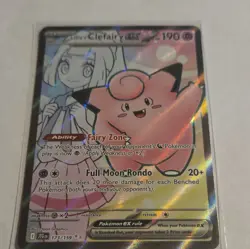 Lillie's Clefairy ex 173/159 Sv09 Ultra Rare Full Art Holo - Image 2