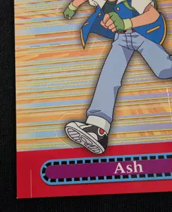 Ash ketchum Pop Up Topps TV Animation Edition Pokemon Card Blue Logo - 1 of 10 - Image 2