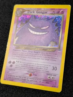 Pokemon Dark Gengar TCG Neo Destiny Holo Card 6/105 - Image 2