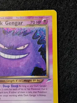 Pokemon Dark Gengar TCG Neo Destiny Holo Card 6/105 - Image 4