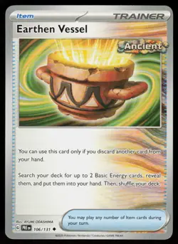 Earthen Vessel 106/131 Uncommon Prismatic Evolutions Pokemon Near Mint - Image 1
