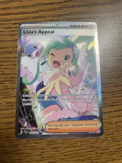 Pokemon TCG Lisias Appeal 246/191 Special Illustration Rare Surging Sparks - NM - Image 1