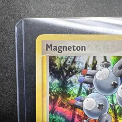 Nintendo Magneton 48/113 EX Delta Species Reverse Holo Rare 80 HP English 2005 - Image 2