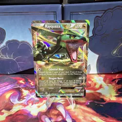 Rayquaza EX 85/124 Dragons Exalted Holo Ultra Rare Eng 170 HP - Image 1