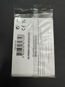 Bulbasaur 151 STAMPED Promo 001/165-SEALED Best Buy Exclusive Pokemon - Image 2