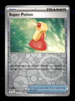 Super Potion 158/159 Uncommon Journey Together Pokemon Reverse Holo Near Mint - Image 1