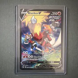 Pokemon Blaziken V TG14/TG30 Swsh12: Silver Tempest Ultra Rare Holo - Image 1