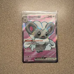 Cinccino ex 105/086 Me04: Chaos Rising Holo Ultra Rare Pokemon NM/M - Image 1