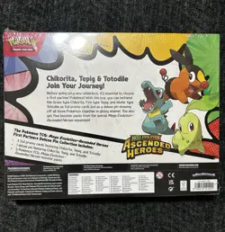 Pokemon TCG Ascended Heroes First Partners Deluxe Pin Collection (Box Damage) - Image 4