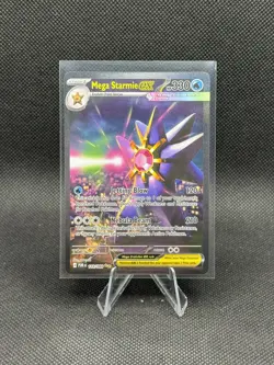 Mega Starmie EX 118/088 Evolutions MEGA EX Full Art Holo Rare Pokemon TCG - Image 1