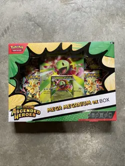 Pokemon Mega Evolution Ascended Heroes Mega Meganium EX Box Factory Sealed - Image 1