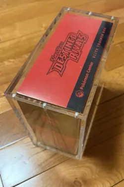 Destined Rivals Pokemon Center PC Elite Trainer Box SEALED ETB w/ Acrylic Case - Image 2