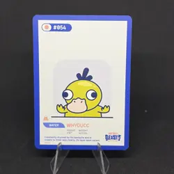Whyducc 054/210 Pocket beasts jolly beasts psyduck 1st edition - Image 1