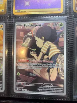 POLTCHAGEIST 171/167 ILLUSTRATION RARE TWILIGHT MASQUERADE POKEMON NM - Image 1