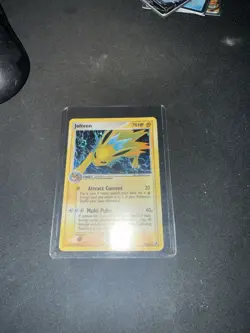 Jolteon 4/64 Jungle Holo Rare Holo 70 HP English Wizards Pokemon TCG - Image 1