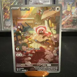 Stufful - 154/132 - Illustration Rare - Mega Evolution - Pokemon TCG - NM/M - Image 1