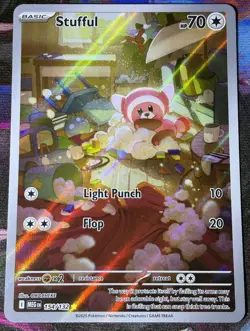 Pokemon TCG Stufful Illustration Rare Card 154/132 Mega Evolution NM/M - Image 1