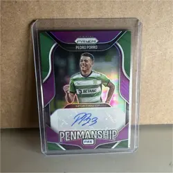 Panini Prizm FIFA 2025-26 Pedro Porro Sporting CP Penmanship Auto P-PP 07/25 - Image 1