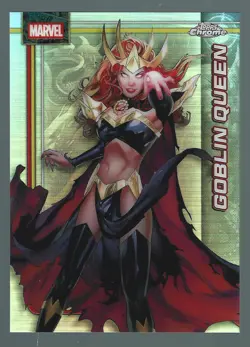 2026 Topps Chrome Marvel Comics Refractor GOBLIN QUEEN - Image 1