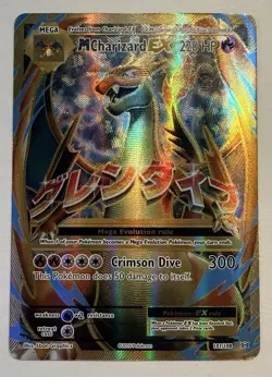 M Charizard EX 101/108 Evolutions Holo Full Art Ultra Rare 2016 - Image 1