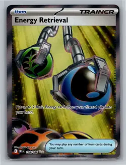 Pokemon ME04: Chaos Rising #108/086 Energy Retrieval - Image 1