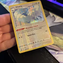 Pokemon TCG Error Altaria 049/073 Holo Bleed Champions Path Rare Near Mint - Image 3