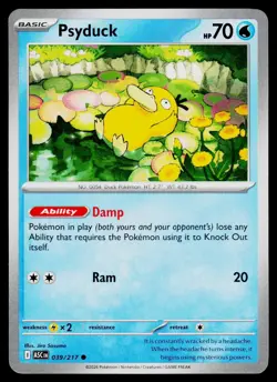 Psyduck 039/217 Common Ascended Heroes Pokemon Near Mint - Image 1