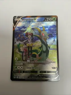 Pokemon Serperior V TG13/TG30 Silver Tempest Trainer Gallery Full Art Ultra Rar… - Image 1